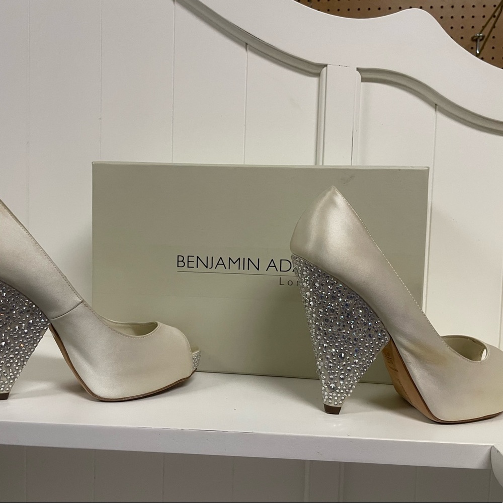 Benjamin Adams Bling Wedding Shoes - Picture 2 of 9